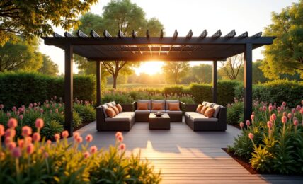 Les clés pour maximiser l'exposition solaire de votre pergola bioclimatique