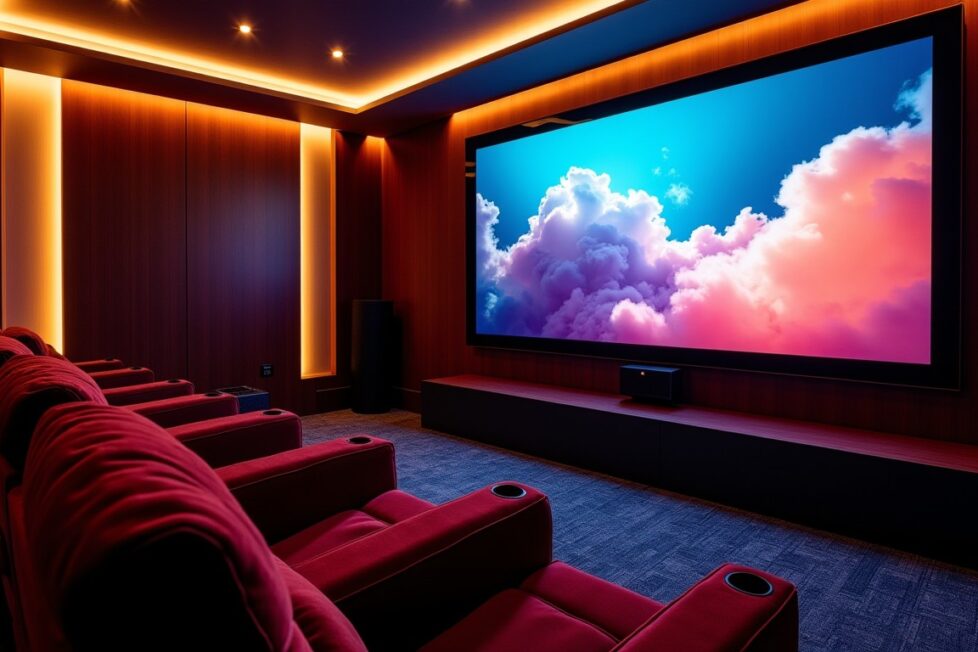 Aménager une salle de cinéma chez soi pour une expérience cinématographique immersive