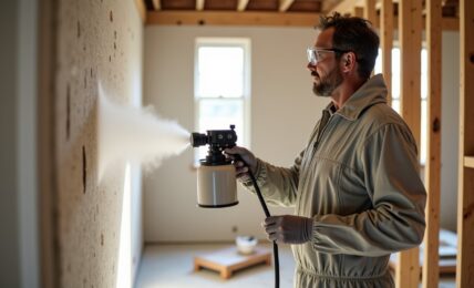 Peut-on vraiment réaliser soi-même une isolation à l'aide de mousse polyuréthane projetée ?