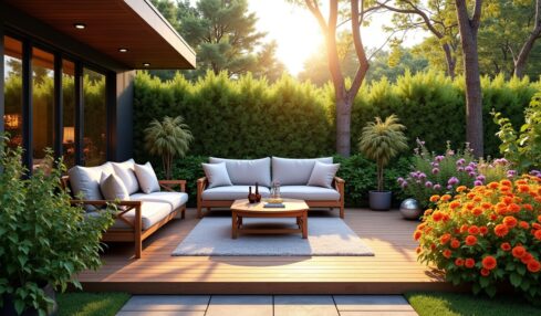 Créer une jolie terrasse dans son jardin