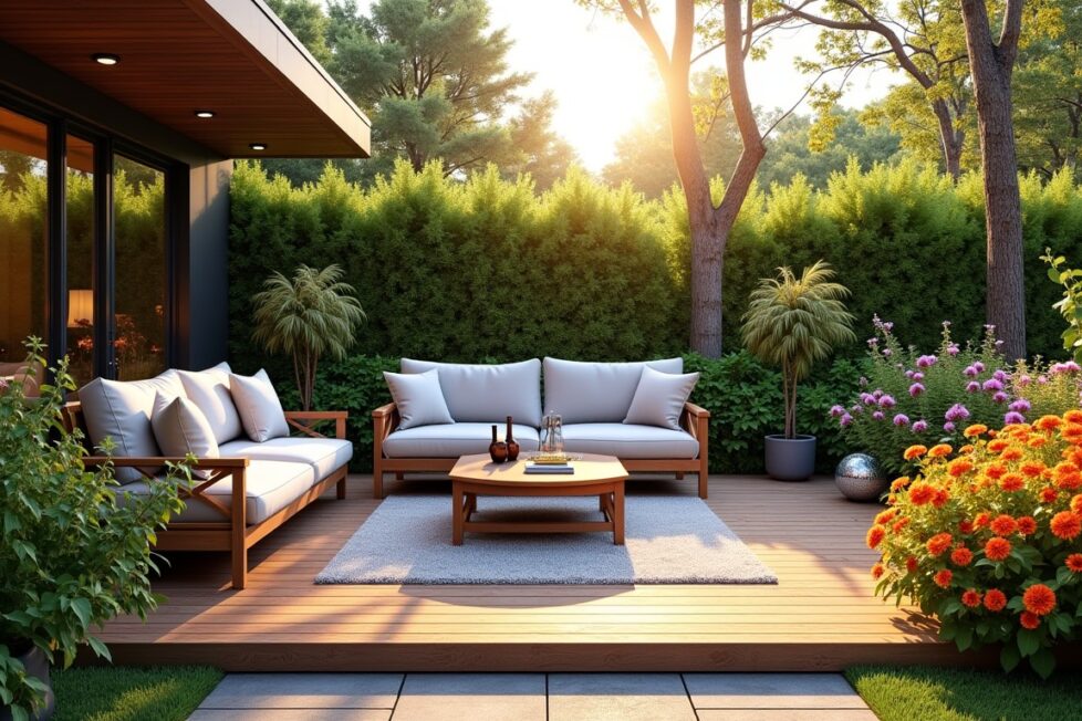 Créer une jolie terrasse dans son jardin