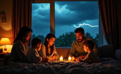 Comment réagir et se préparer en cas de panne d'électricité suite à un orage : conseils et astuces