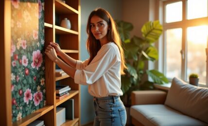 Idées créatives : comment intégrer le papier peint dans vos projets diy de manière originale et simple