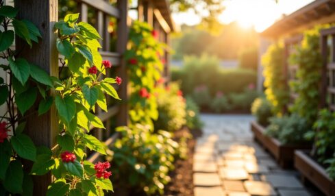 Comment créer un espace idéal pour ses plantes grimpantes : conseils et astuces pour un aménagement réussi