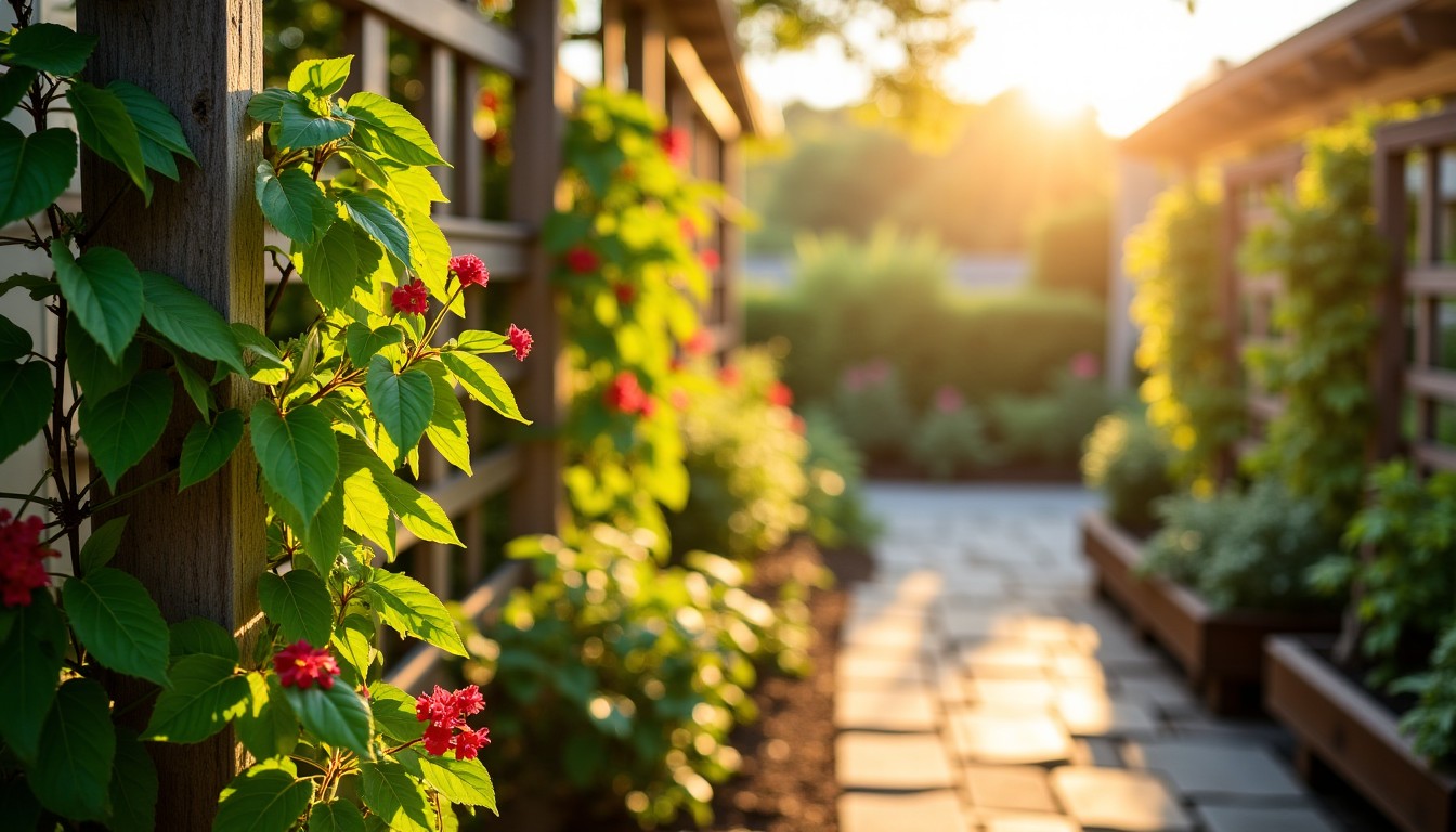 Comment créer un espace idéal pour ses plantes grimpantes : conseils et astuces pour un aménagement réussi