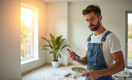 Comment obtenir un fini impeccable : peindre un mur comme un professionnel le 17 décembre 2023