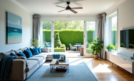 Comment garder sa maison fraîche en été : astuces simples et efficaces pour un intérieur agréable