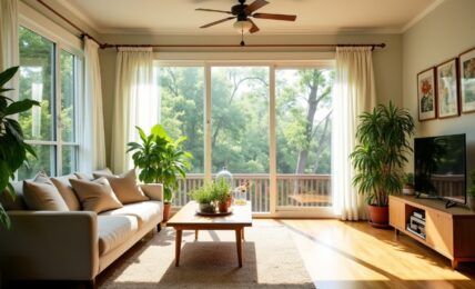 Comment garder sa maison fraîche en été : astuces et conseils pour un intérieur agréable en période estivale