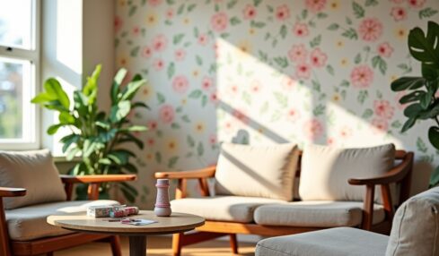 Des idées créatives pour intégrer le papier peint dans vos projets de bricolage à la maison : astuces pratiques