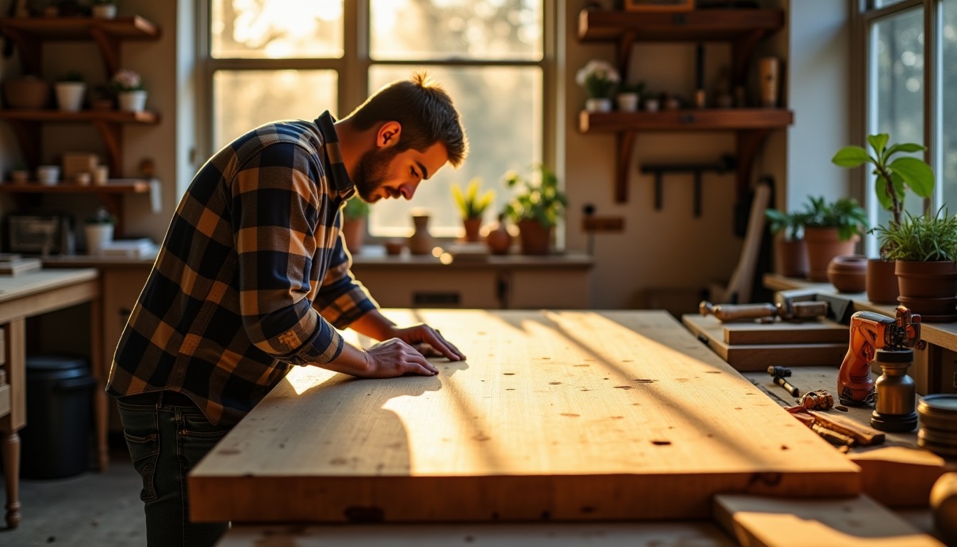 Créer une table en bois : guide étape par étape pour réussir facilement ce projet de bricolage
