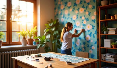 Idées créatives pour intégrer le papier peint dans vos projets de bricolage : conseils et astuces pratiques
