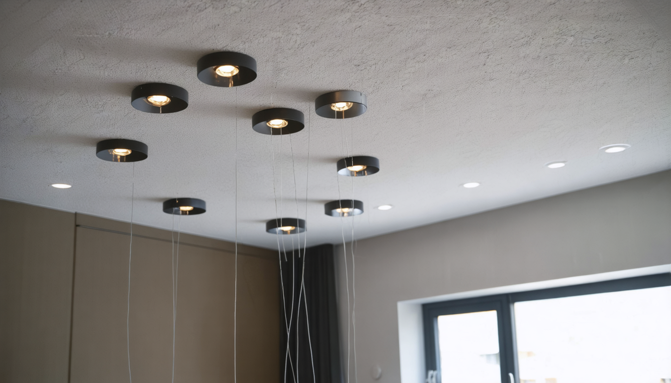 découvrez comment allonger en toute sécurité le câble d'une suspension trop basse, tout en respectant les normes de sécurité électrique et d'installation pour un éclairage optimal et sécurisé.