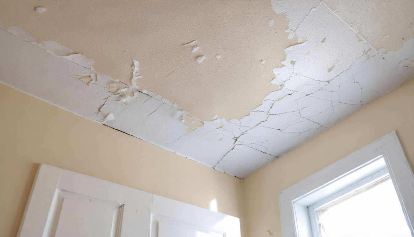 découvrez les causes inattendues de l’écaillage de la peinture au plafond de votre salle de bain et apprenez comment y remédier efficacement pour préserver votre intérieur.