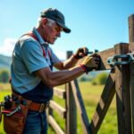 Astuces pour ajuster les gonds d’un portail battant qui frotte contre le sol