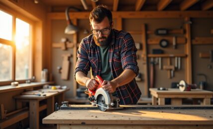 Maximisez l'efficacité de votre scie circulaire sur rail : techniques ingénieuses et conseils pratiques