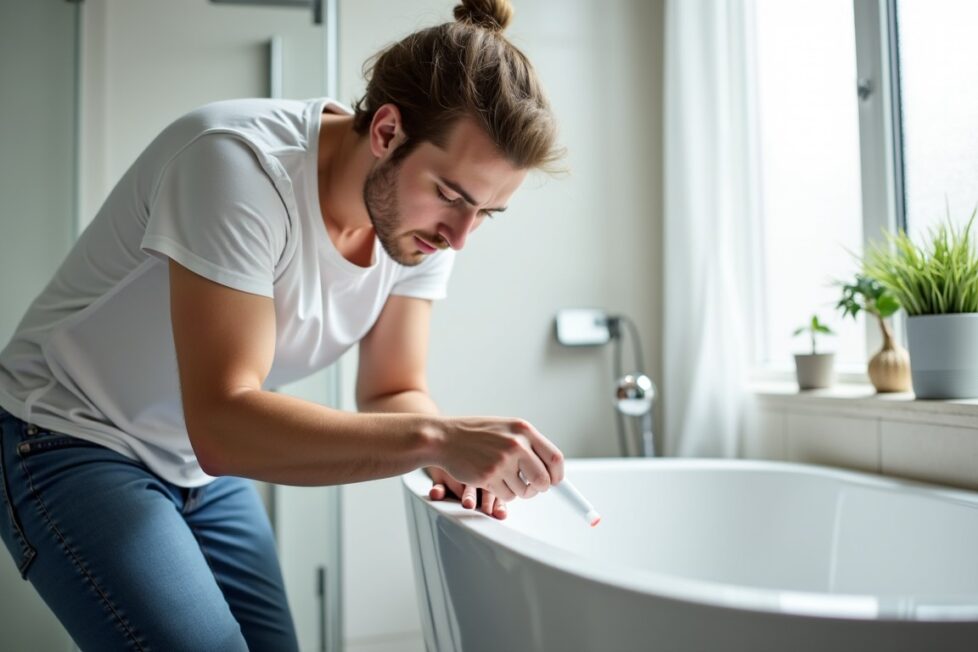 Comment réussir l’application d’un joint en silicone autour de votre baignoire : guide pratique