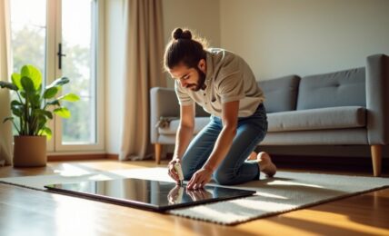 Guide pratique pour sélectionner la colle idéale afin de fixer un miroir au mur en toute sécurité