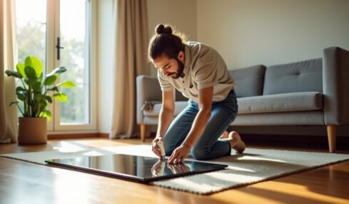 Guide pratique pour sélectionner la colle idéale afin de fixer un miroir au mur en toute sécurité