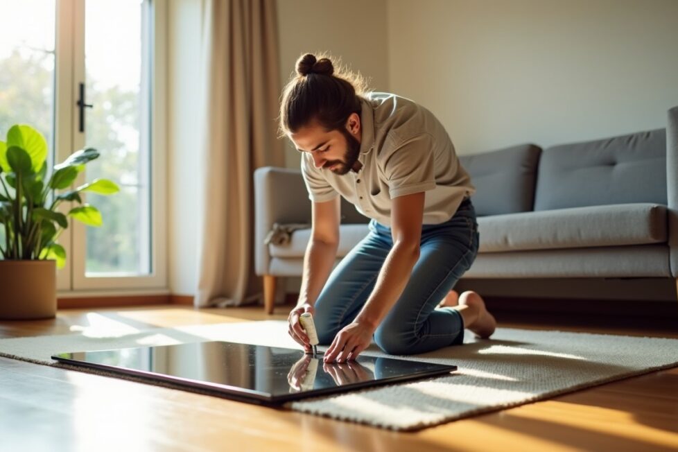 Guide pratique pour sélectionner la colle idéale afin de fixer un miroir au mur en toute sécurité