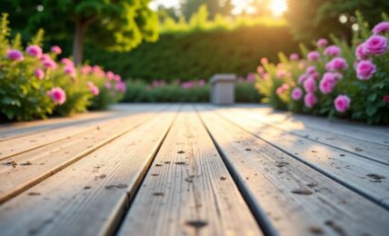 Terrasse en bois qui grisonne ou noircit : les gestes essentiels pour la préserver