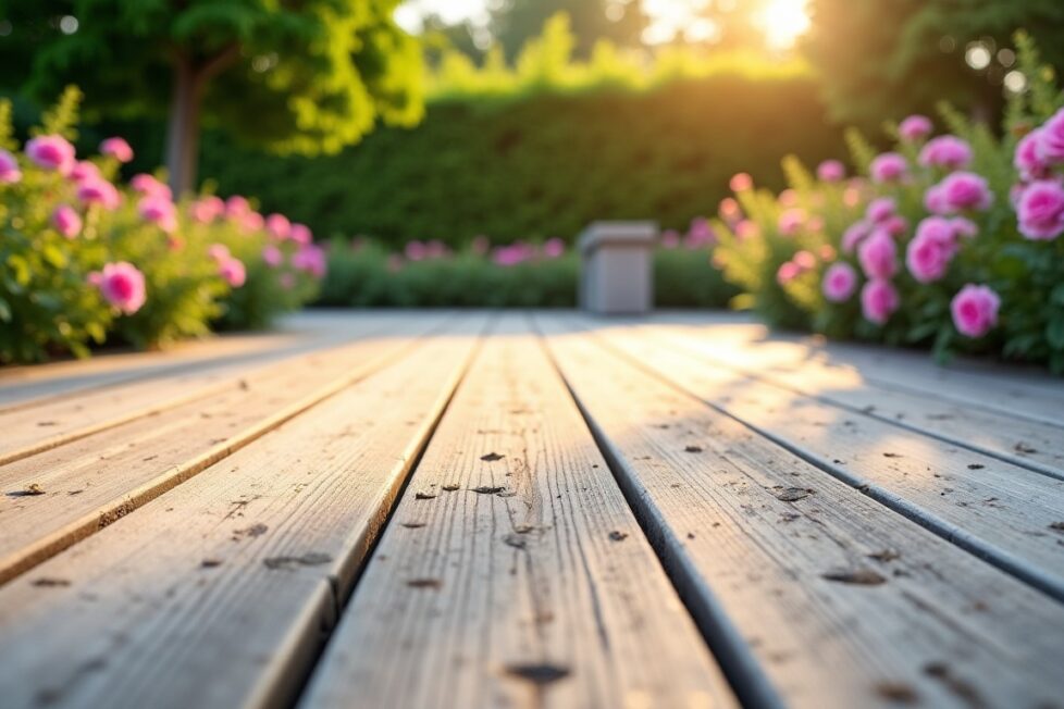 Terrasse en bois qui grisonne ou noircit : les gestes essentiels pour la préserver
