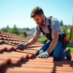 Remplacer une tuile cassée sans déplafonner : est-ce possible ?