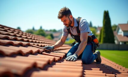Remplacer une tuile cassée sans déplafonner : est-ce possible ?