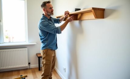 Comment installer une étagère sur du placo sans risque de percer un montant ?