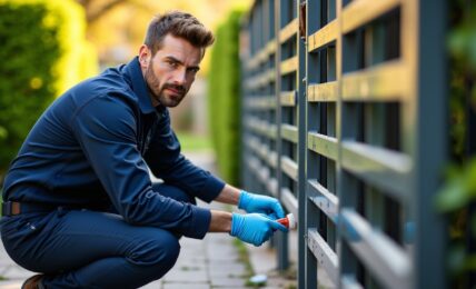 Comment lubrifier efficacement les rails de portail : astuces et techniques incontournables