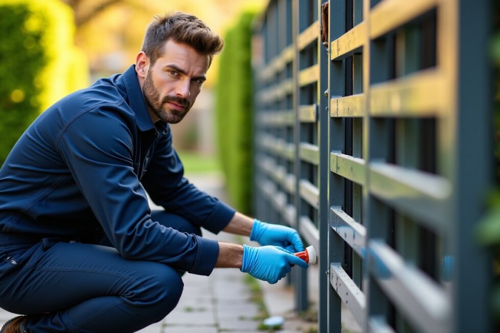 Comment lubrifier efficacement les rails de portail : astuces et techniques incontournables