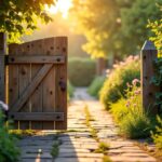 Portail en bois qui frotte au sol : guide pratique pour le raboter et le libérer facilement