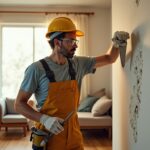 Techniques efficaces pour réparer un trou dans un mur friable sans risque d'effondrement
