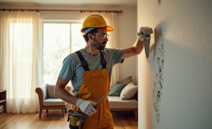 Techniques efficaces pour réparer un trou dans un mur friable sans risque d'effondrement
