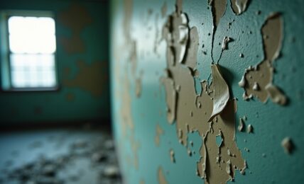Peinture qui décolle sur un mur gras : l'importance du nettoyage avant application