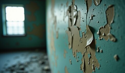 Peinture qui décolle sur un mur gras : l'importance du nettoyage avant application