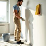 Pourquoi lessiver avant de peindre ? L'astuce pour éviter que la peinture ne décolle sur un mur gras