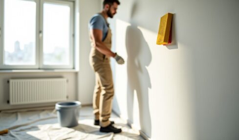 Pourquoi lessiver avant de peindre ? L'astuce pour éviter que la peinture ne décolle sur un mur gras