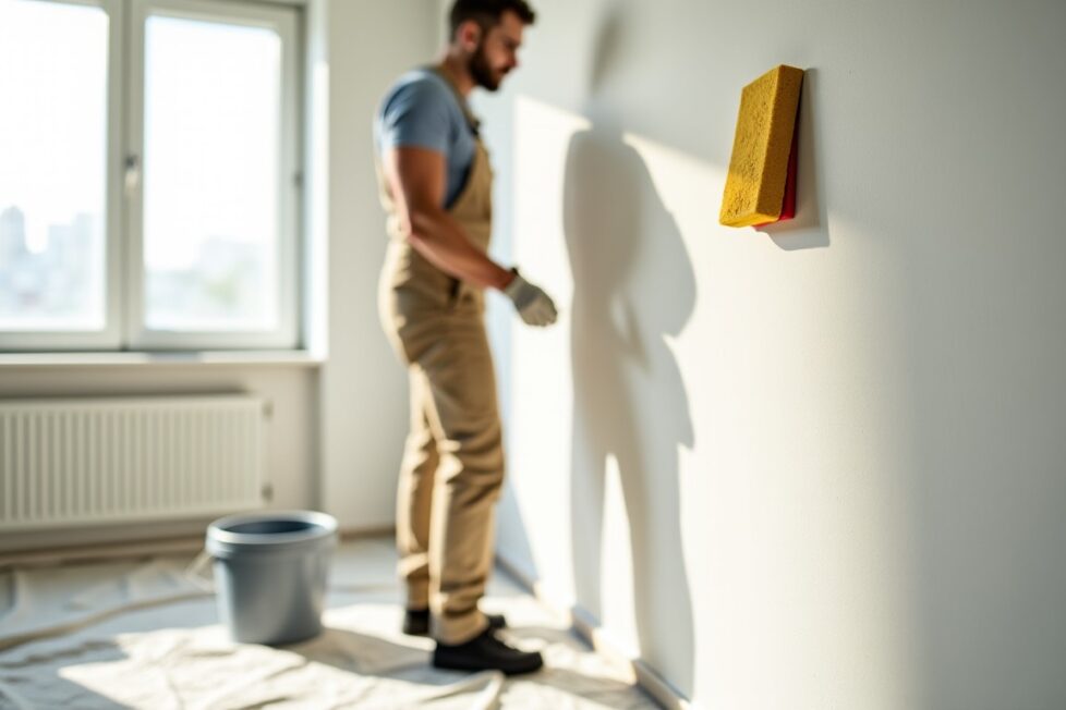 Pourquoi lessiver avant de peindre ? L'astuce pour éviter que la peinture ne décolle sur un mur gras