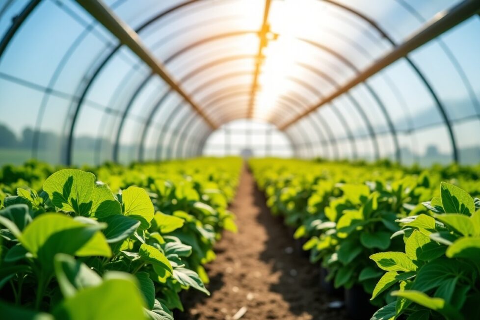 Les clés pour une ventilation optimale de votre serre tunnel en été