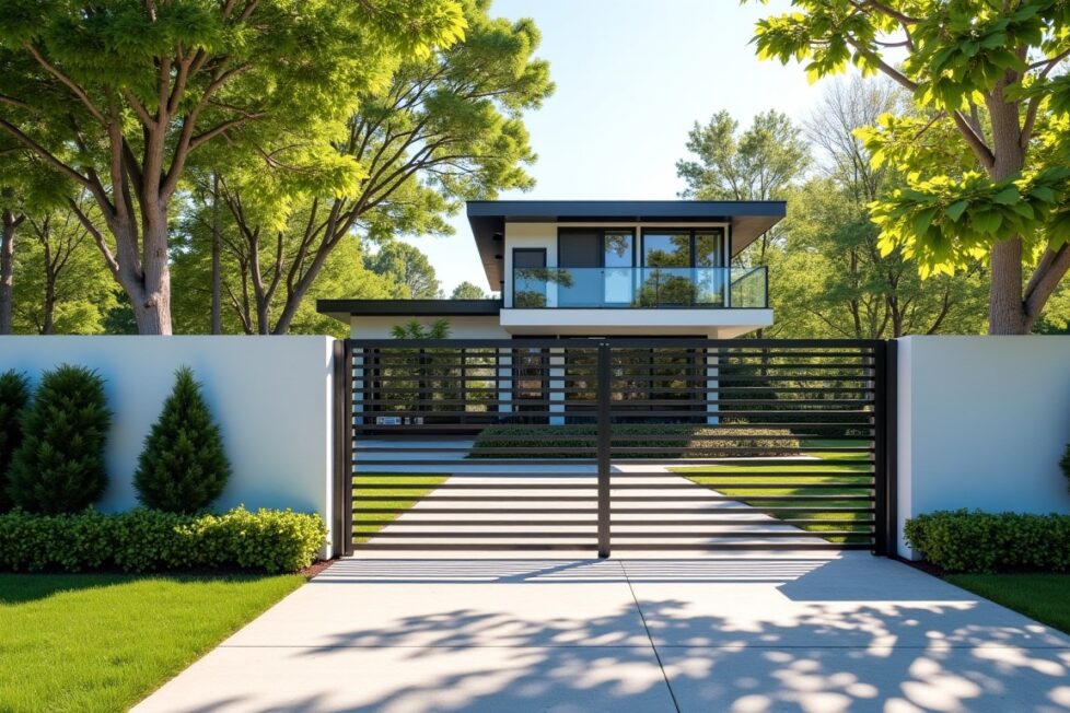 Guide pratique : choisir un portail et portillon en aluminium moderne pour sublimer votre maison