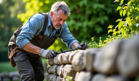 Renforcer un mur en pierre inclinant : méthodes DIY et précautions à connaître