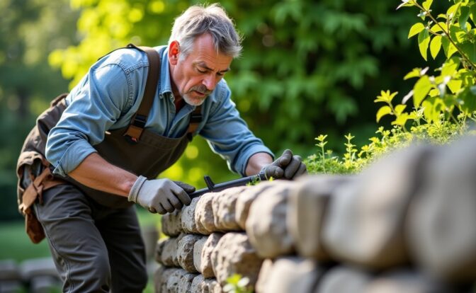 Renforcer un mur en pierre inclinant : méthodes DIY et précautions à connaître