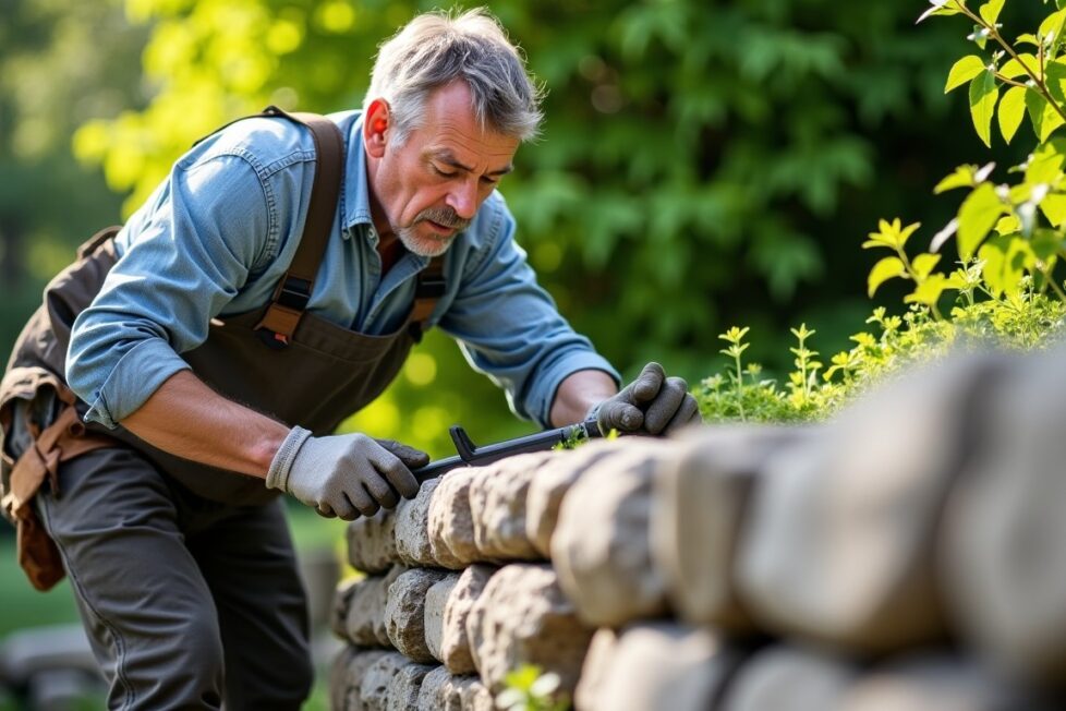 Renforcer un mur en pierre inclinant : méthodes DIY et précautions à connaître
