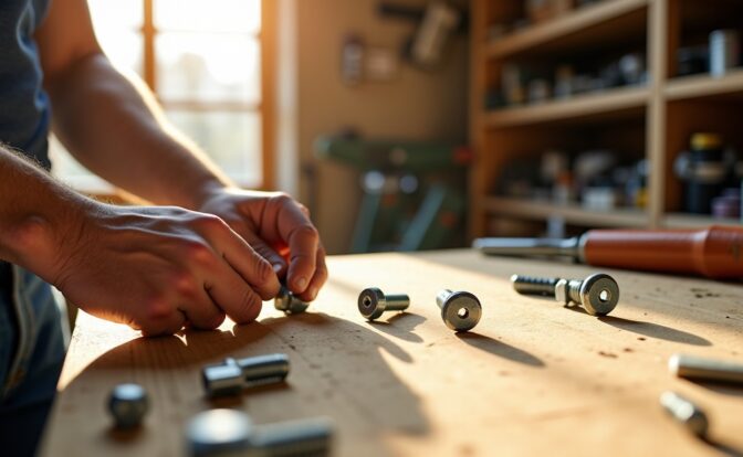 Comment choisir la bonne taille de cheville Molly pour fixer du BA13 en fonction du poids à soutenir ?