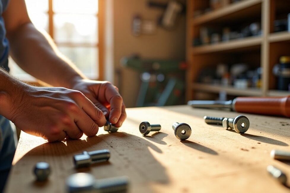 Comment choisir la bonne taille de cheville Molly pour fixer du BA13 en fonction du poids à soutenir ?