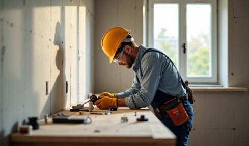 Coffrage de tuyau en placo : les pièges à éviter pour une installation solide