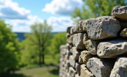 Mur en pierre sur le point de s'effondrer : comment repérer les signaux d'alerte