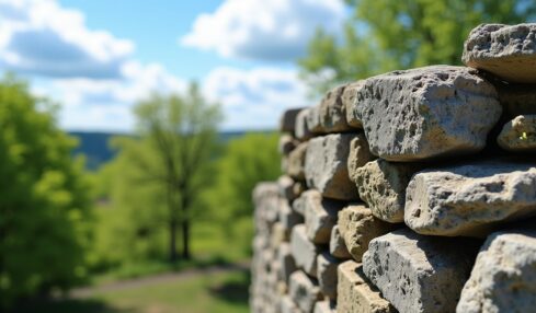 Mur en pierre sur le point de s'effondrer : comment repérer les signaux d'alerte