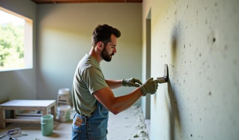 Enduit sous l'humidité : astuces pour réussir et erreurs à éviter